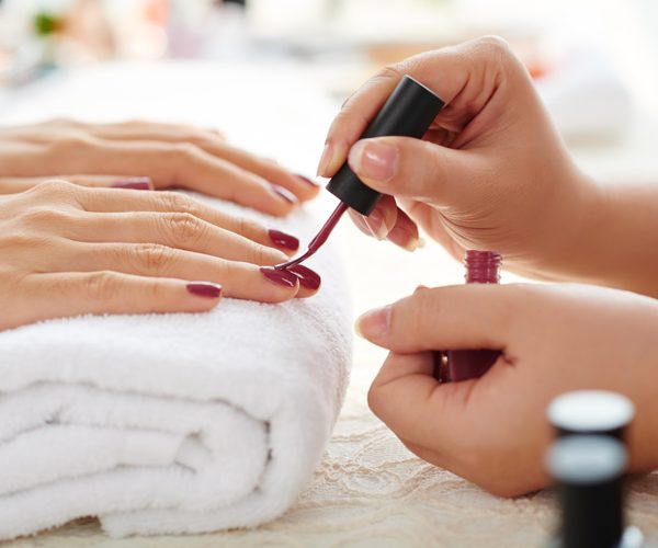 Manicure vernis gel