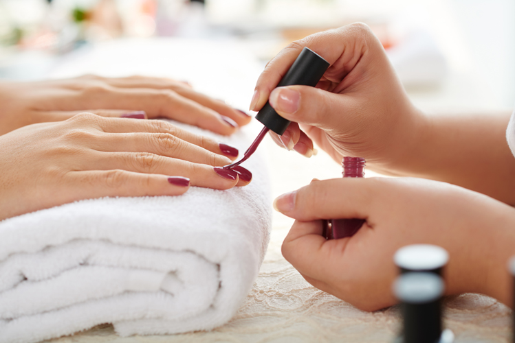 Manicure vernis gel